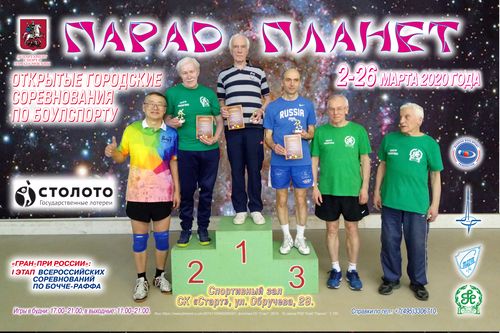 Афиша открытых городских соревнований по боулспорту «ПАРАД ПЛАНЕТ»